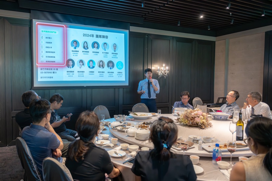 張益豪醫師於台北清溪扶輪社例會演講
