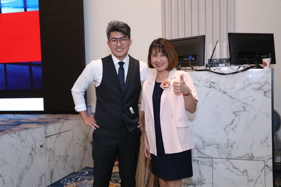 桃園診所協會演講雙講師合影（2023）